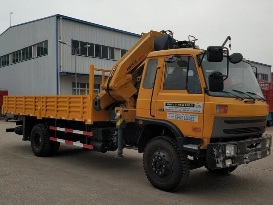 Tout nouveau chariot monté sur camion grue Sqz860 7t avec des prix bon marché à vendre